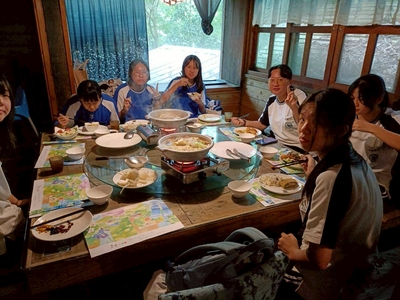 2024.09.18 長億高中大手牽小手活動-卓也小屋藍染行圖片