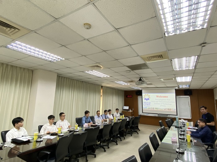 2025年5月越南郵電技術學院參訪團來訪圖片